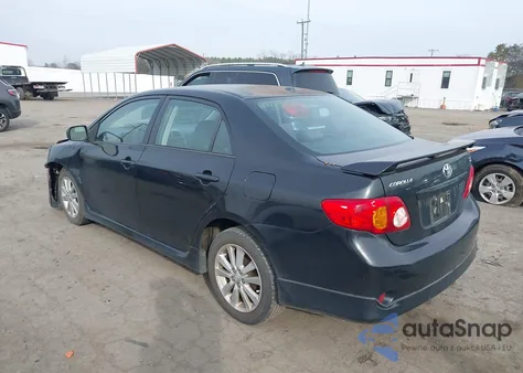 2010 Toyota Corolla S z USA, uszkodzony, nr VIN 1NXBU4EE8AZ221151